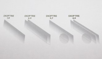 Lente d'ingrandimento frontale con illuminazione - da testa